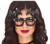 GP24608 – Fledermaus Halloween Brille Extravagante – Farbe: Schwarz