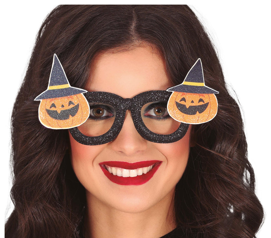Halloween Kürbis Party Brille Fasching
