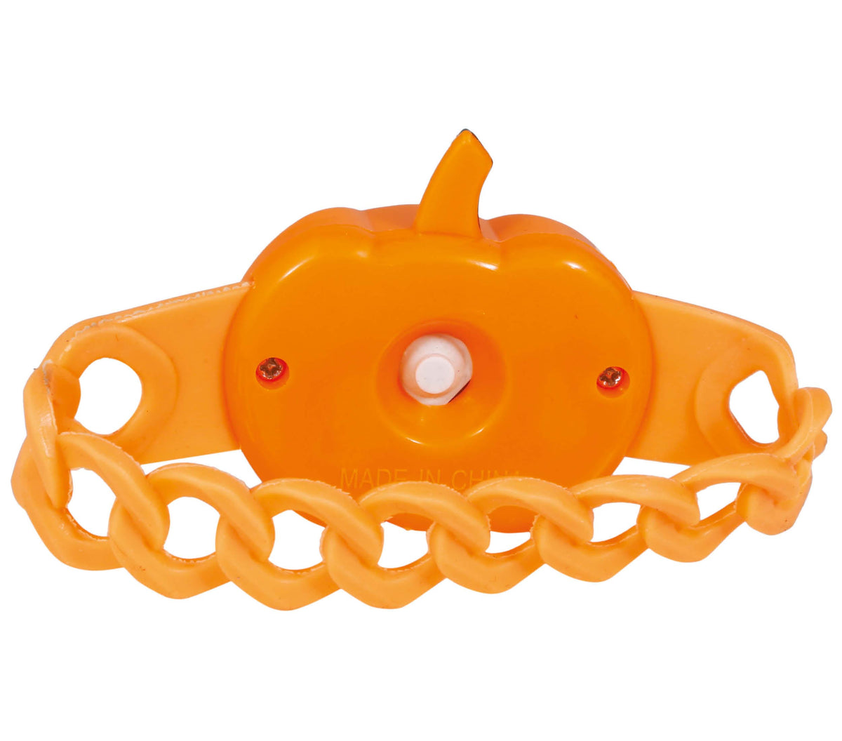 GP24611 – Halloween Kürbis Armband Stimmungsvoll – Farbe: Orange