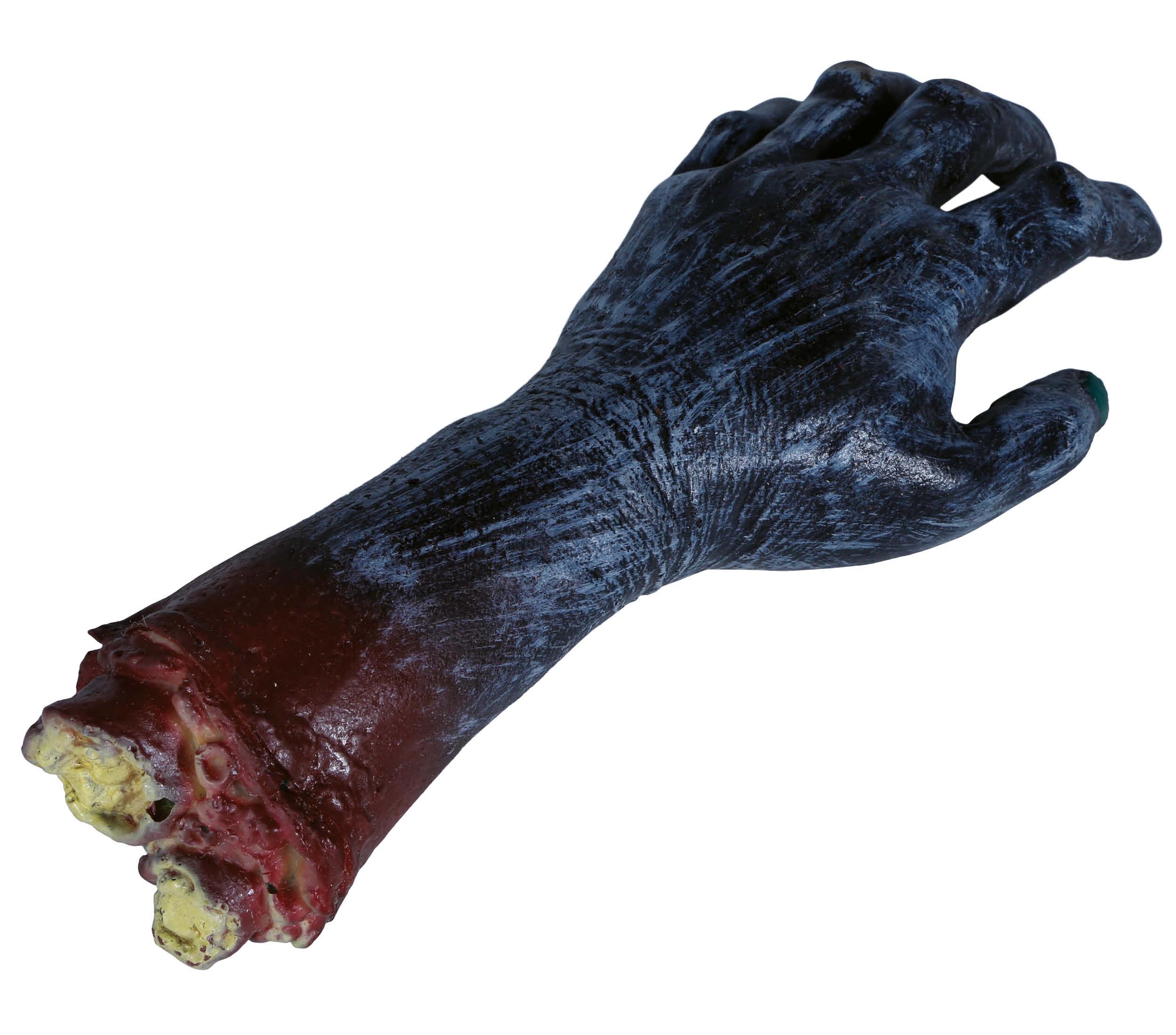 GP24617 – Zombie Hand Horror Requisit Halloween – Farbe: Grau