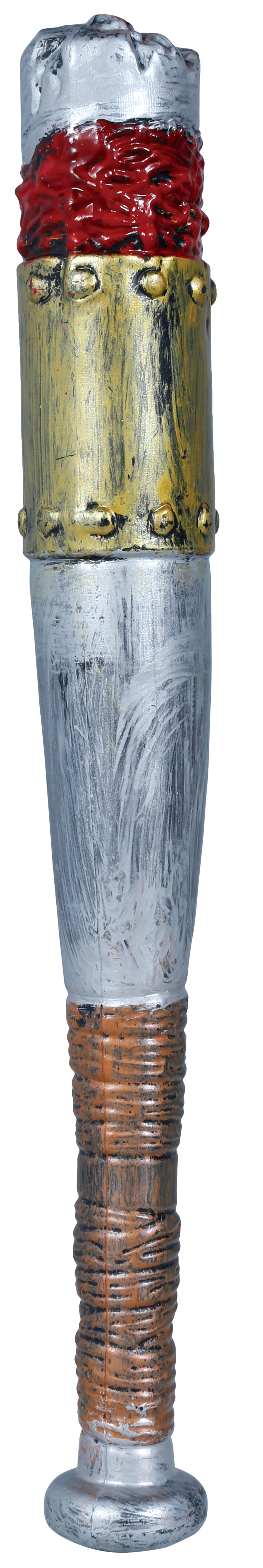 GP24619 – Clown Sportlicher Halloween Baseballschläger – Farbe: Silber, Ansicht 2