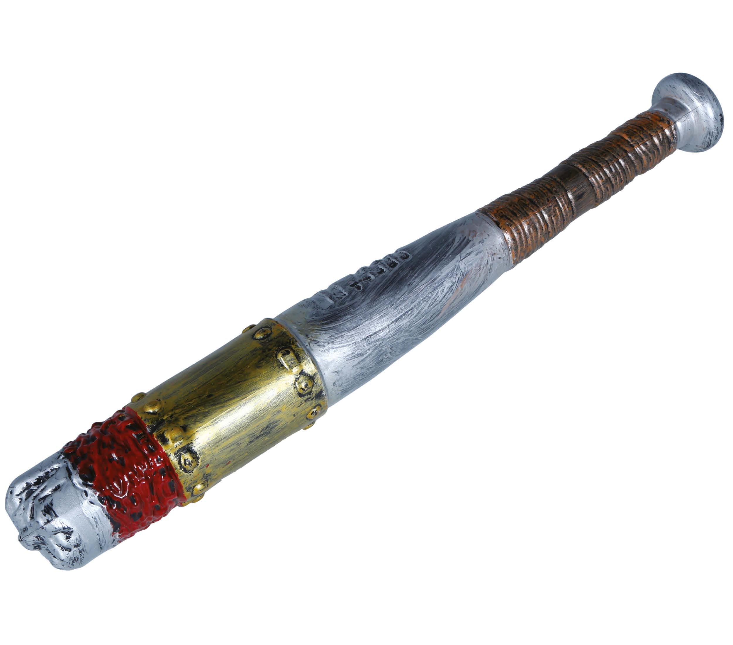 GP24619 – Clown Sportlicher Halloween Baseballschläger – Farbe: Silber