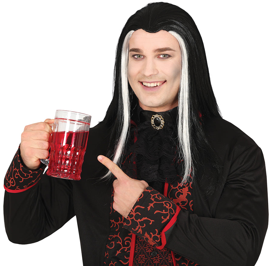 GP24633 – Halloween Bierkrug Blutig Vampir – Farbe: Rot, Ansicht 2