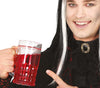 GP24633 – Halloween Bierkrug Blutig Vampir – Farbe: Rot