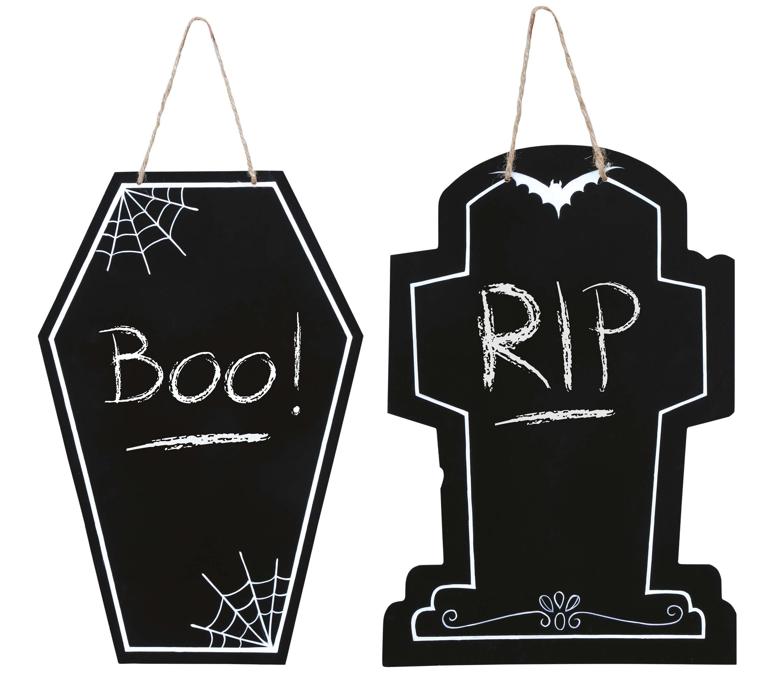 GP24643 – Halloween Tafel Deko Spuk Kürbis – Farbe: Schwarz