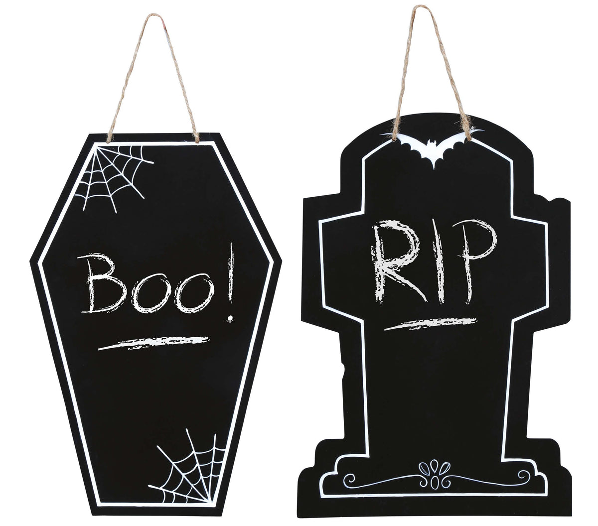 GP24643 – Halloween Tafel Deko Spuk Kürbis – Farbe: Schwarz