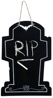 Halloween Kreidetafel 40 x 27 cm Sarg Grabstein, Bild 2