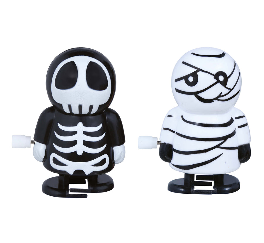 GP24652 – Halloween Figuren Skelett Geist Aufziehbare – Farbe: Weiß, Ansicht 2