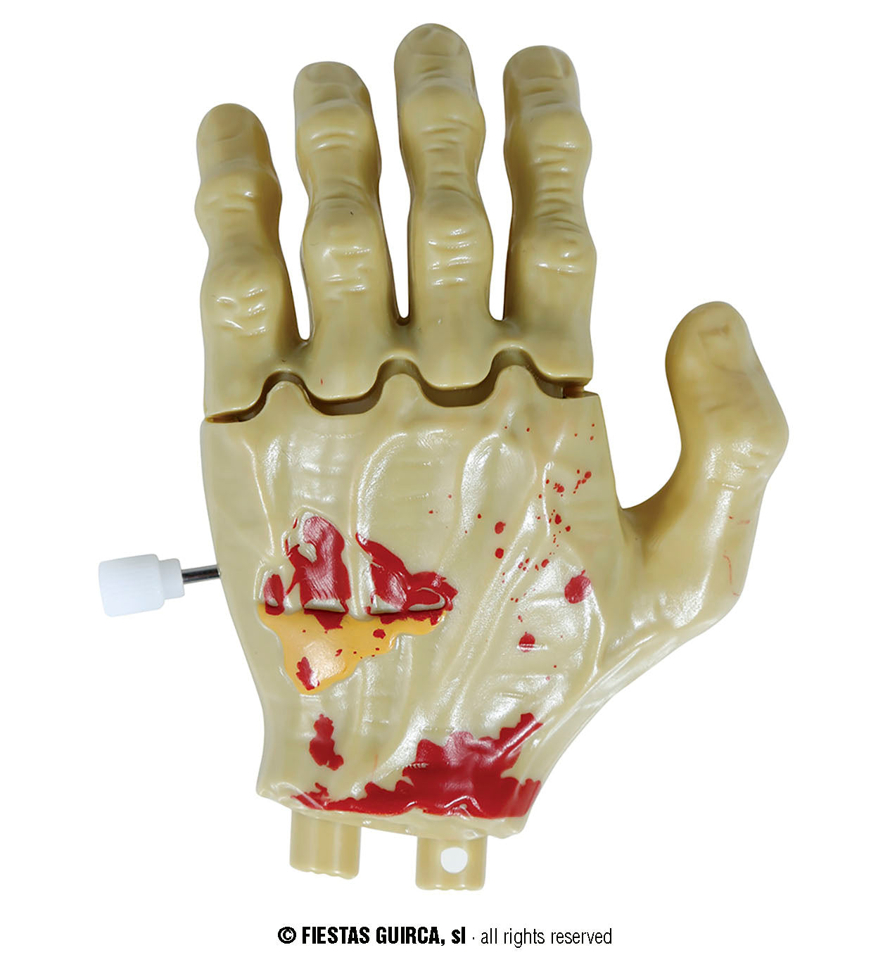 GP24654 – Skelett Hand Gruselhaft Aufziehbar – Farbe: Beige