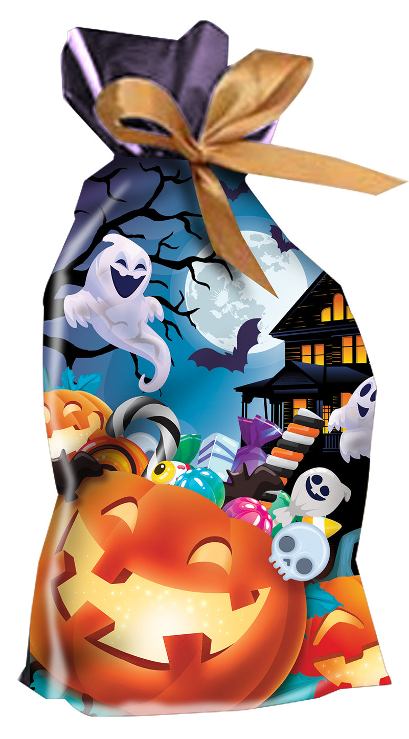 GP24658 – Halloween Grinse Kürbis Geister – Farbe: Mehrfarbig, Ansicht 2