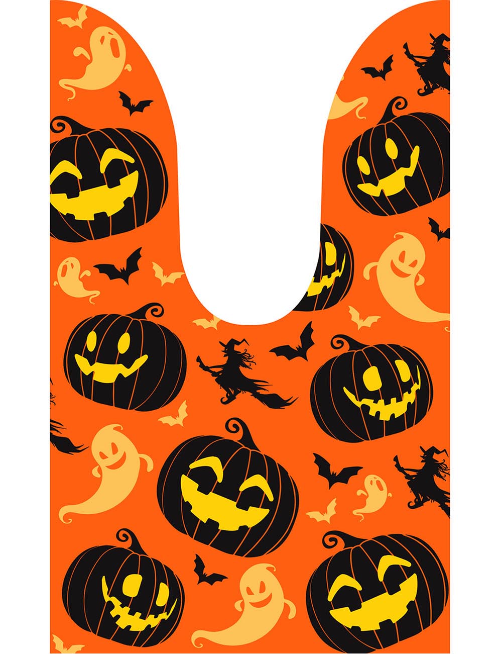 GP24658 – Halloween Grinse Kürbis Geister – Farbe: Orange