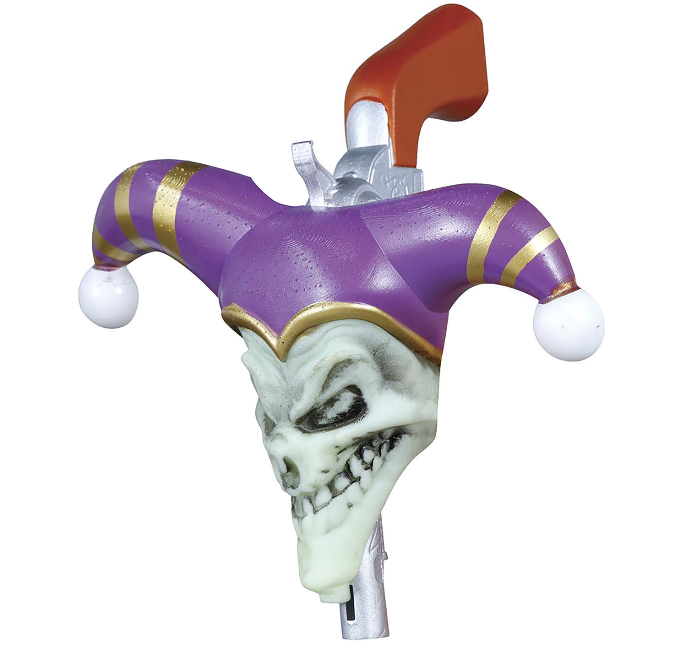 GP24673 – Superheld Narr Maske Gehstock – Farbe: Mehrfarbig