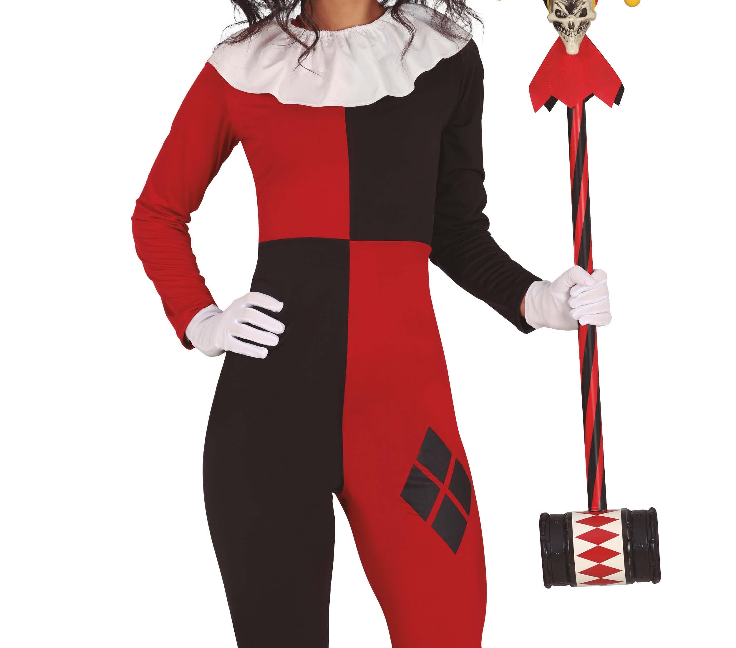 GP24674 – Mr Smile Gruselclown Hammer Jester – Farbe: Rot