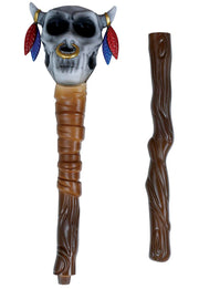 Voodoo Schädel Stab Mystischer, Bild 5