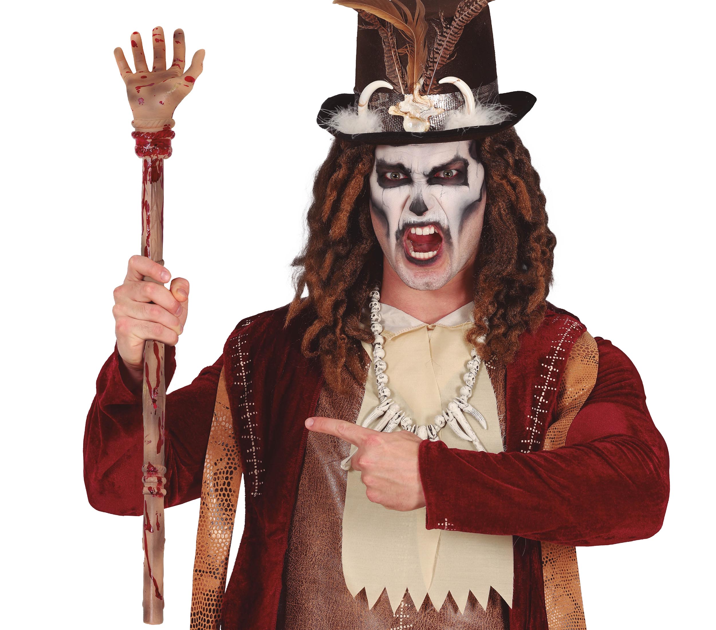 GP24677 – Voodoo Zombie Stab Halloween – Farbe: Braun
