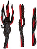 GP24678 – Dämonen Stab Komplettset Rot Schwarz – Farbe: Braun