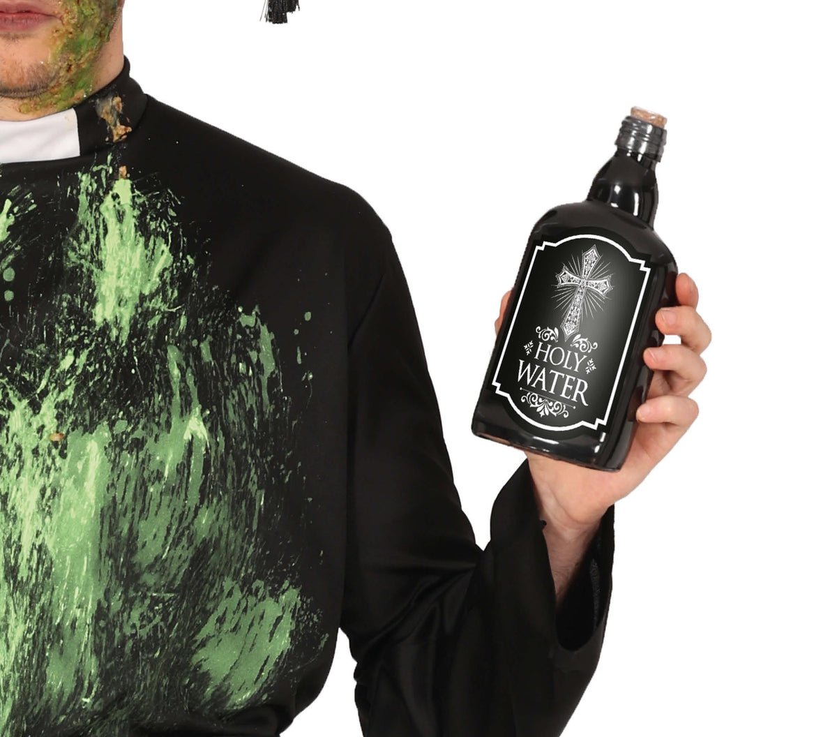 GP24683 – Halloween Weihwasser Flasche Kreuz – Farbe: Schwarz