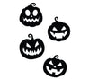 GP24685 – Halloween Kürbis Silhouetten Wandverzierung – Farbe: Schwarz