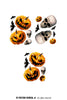 GP24703 – Clown Horror Luftballons Deko – Farbe: Orange