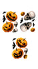 GP24703 – Clown Horror Luftballons Deko – Farbe: Orange