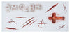 GP24712 – Halloween Teufelswunden Gruselige Tattoos – Farbe: Natural