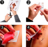 GP24712 – Halloween Teufelswunden Gruselige Tattoos – Farbe: Natural