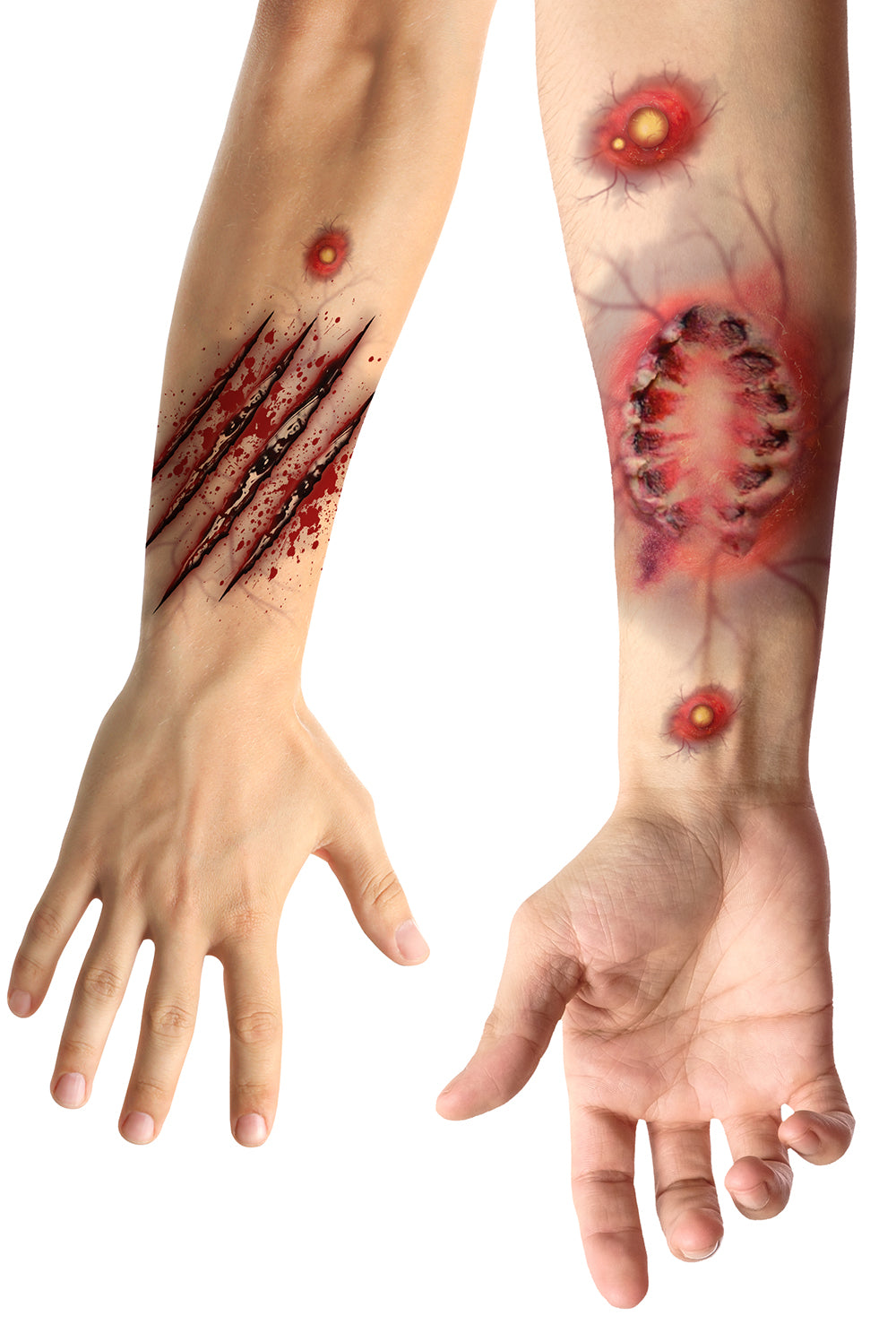 GP24713 – Halloween Wunden Tattoo Gruselige Effekte – Farbe: Natural