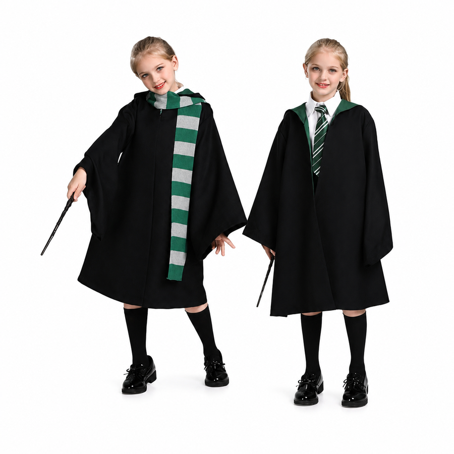 Kinder Zauberer Kostüm Set Magier