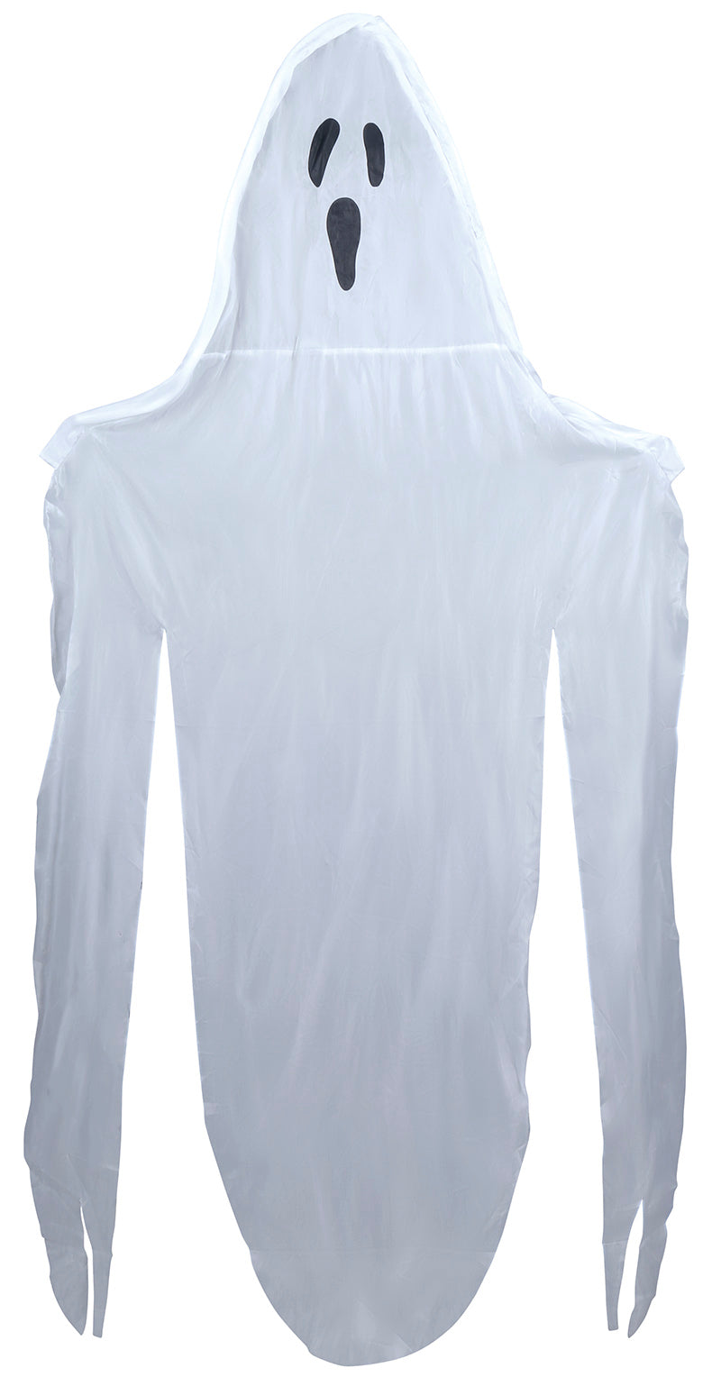 GP24776 – Gespenst Deko Halloween 200 cm Grusel – Farbe: Weiß