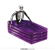 Skelett Sarg Kühler aufblasbar 100 x 35 cm, Bild 1