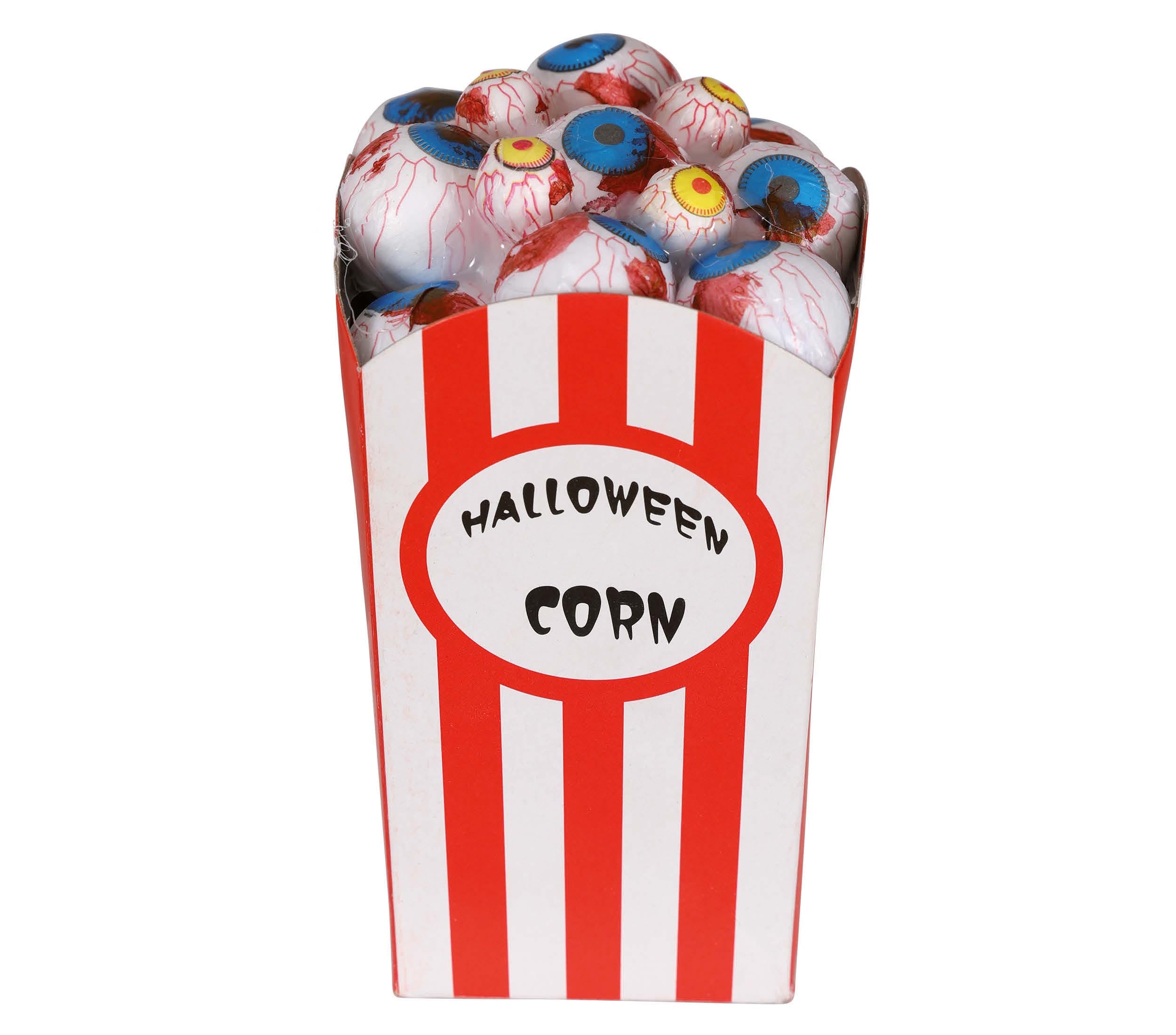 GP24807 – Halloween Popcornbox Augen Dekoration – Farbe: Weiß