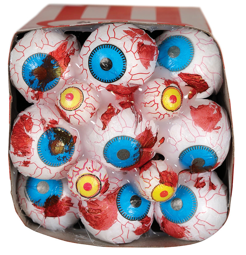 GP24807 – Halloween Popcornbox Augen Dekoration – Farbe: Weiß