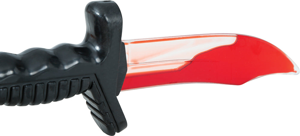 GP24822 – Halloween Schockmesser Horror Requisit – Farbe: Silber