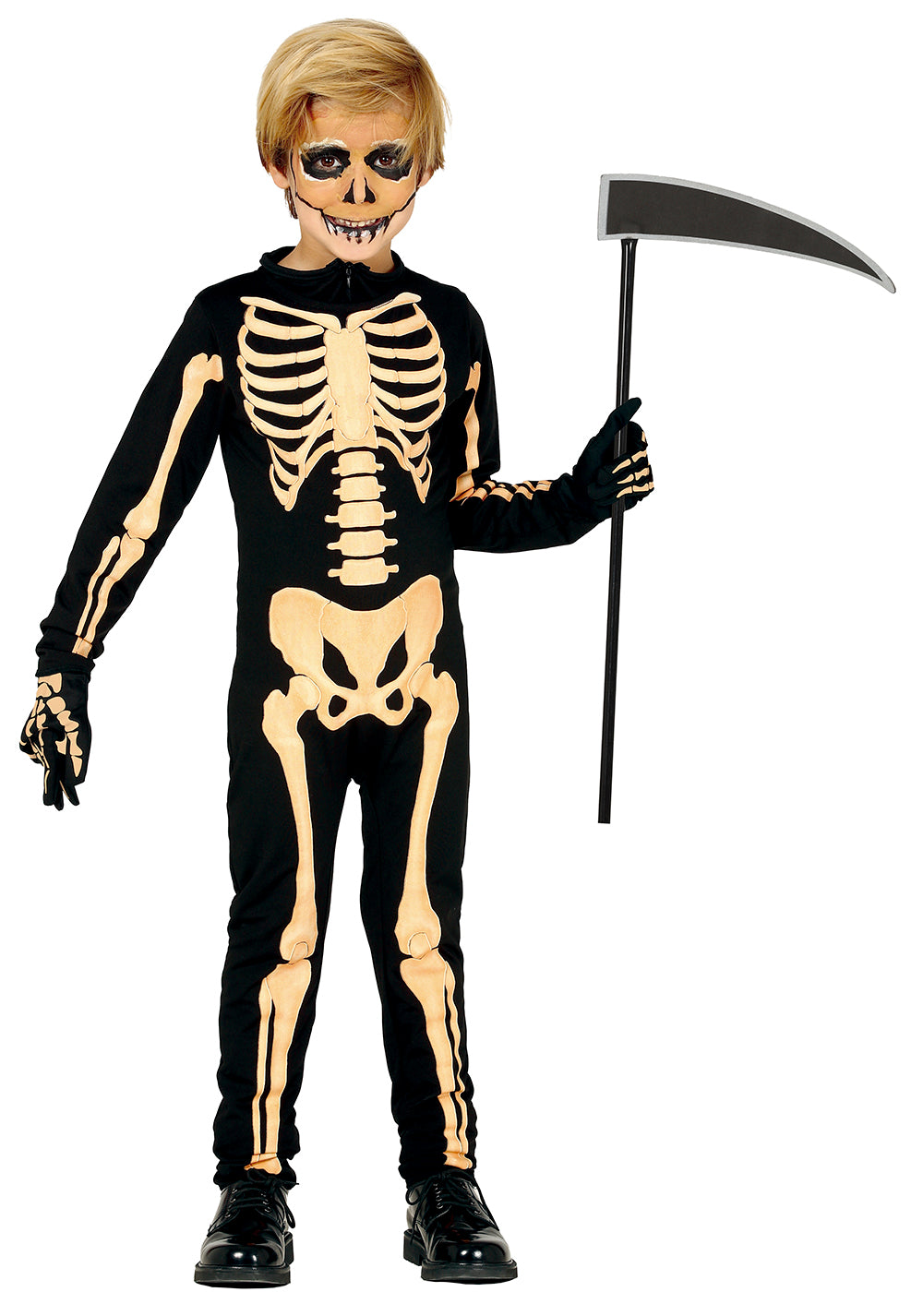 GP24823 – Halloween Sense Sensenmann Kostüm – Farbe: Schwarz