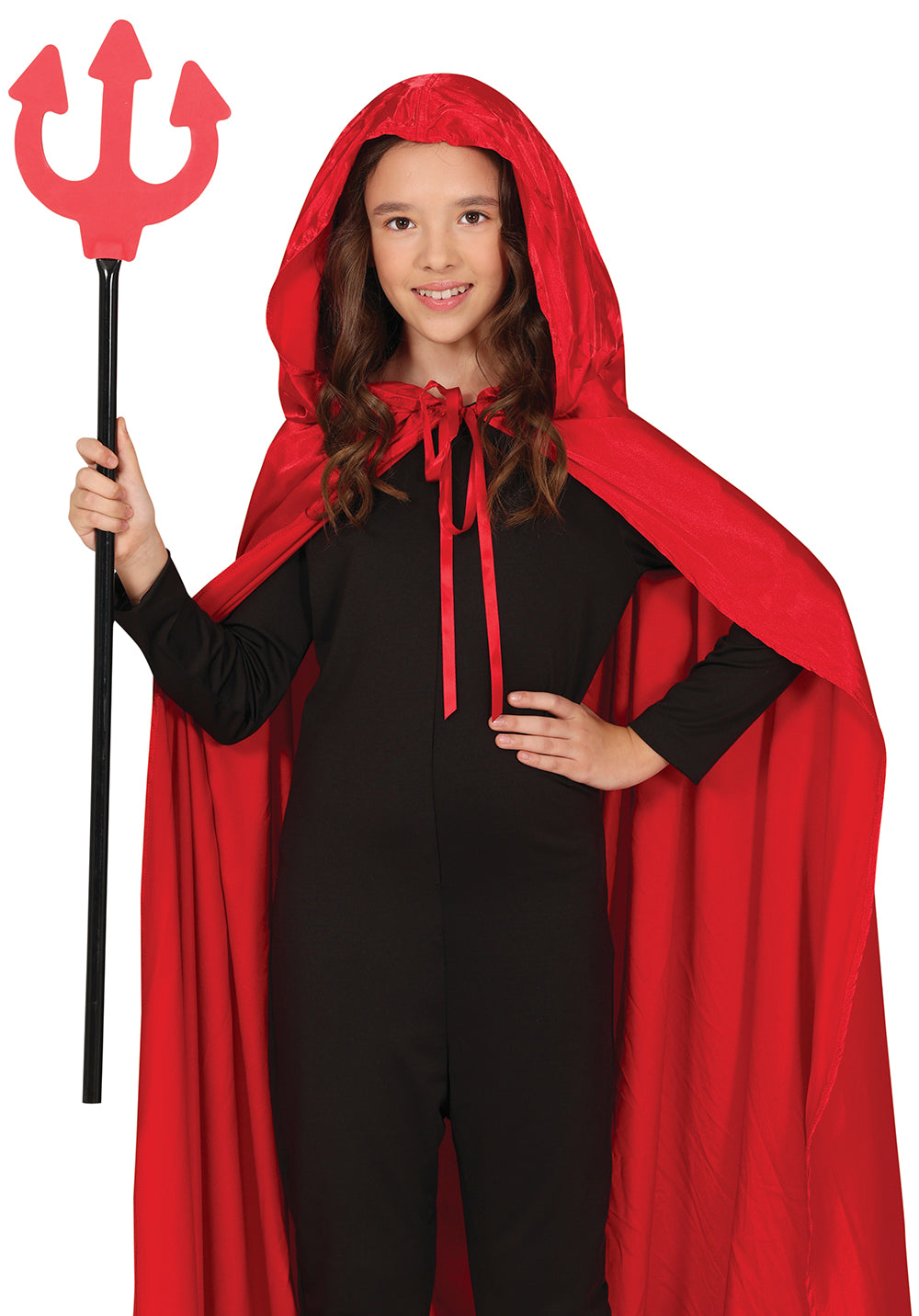 GP24824 – Dämon Trident Mythologische Gabel – Farbe: Rot