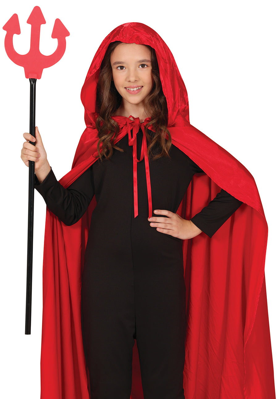 GP24824 – Dämon Trident Mythologische Gabel – Farbe: Rot, Ansicht 2