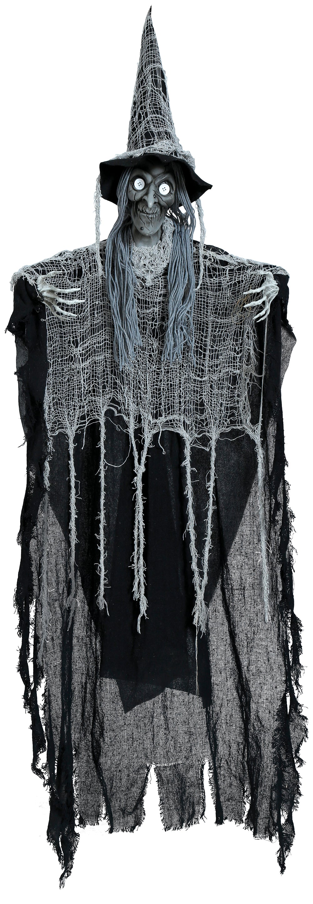 GP24872 – Hexe Halloween Figur Dekoration Spukhaus – Größe: Standard