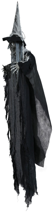 Hexe Halloween Figur Dekoration Spukhaus, Bild 5