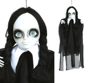 Halloween Hexenfigur Zöpfe Dekor, Bild 1