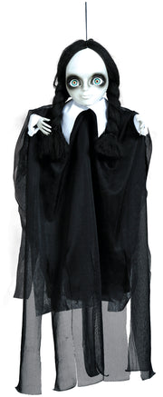 Halloween Hexenfigur Zöpfe Dekor, Bild 3