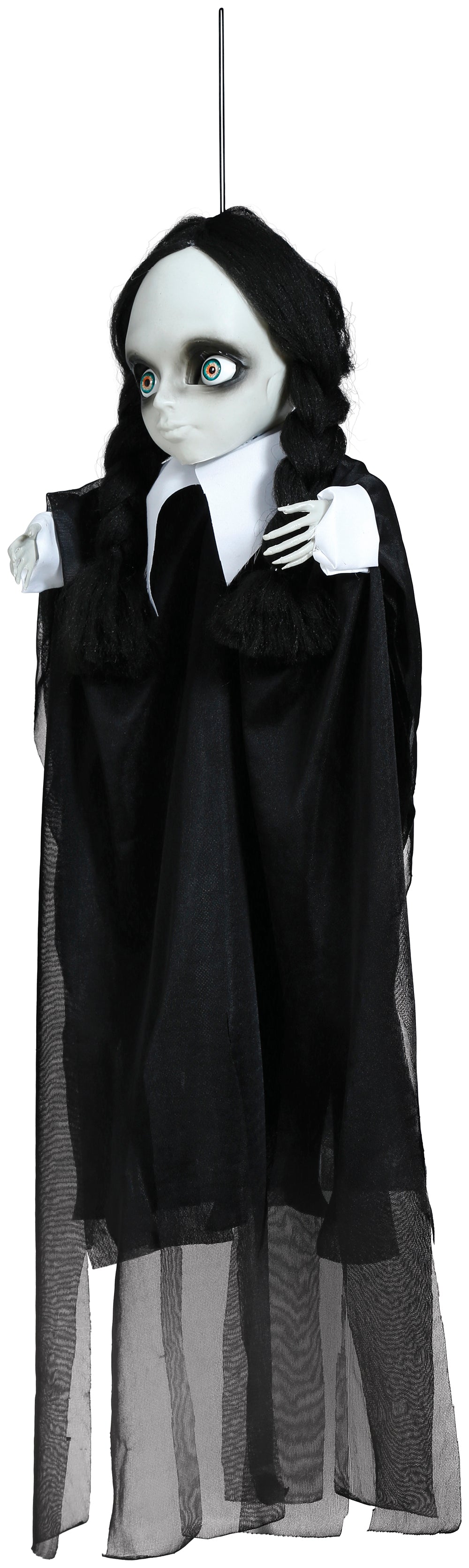 GP24878 – Halloween Hexenfigur Zöpfe Dekor – Größe: Standard