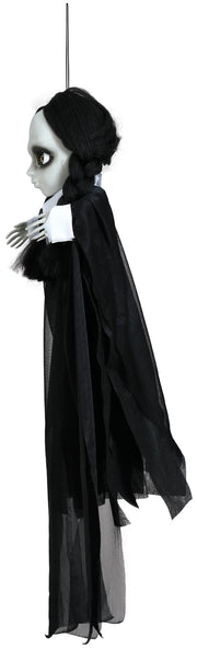 Halloween Hexenfigur Zöpfe Dekor, Bild 5