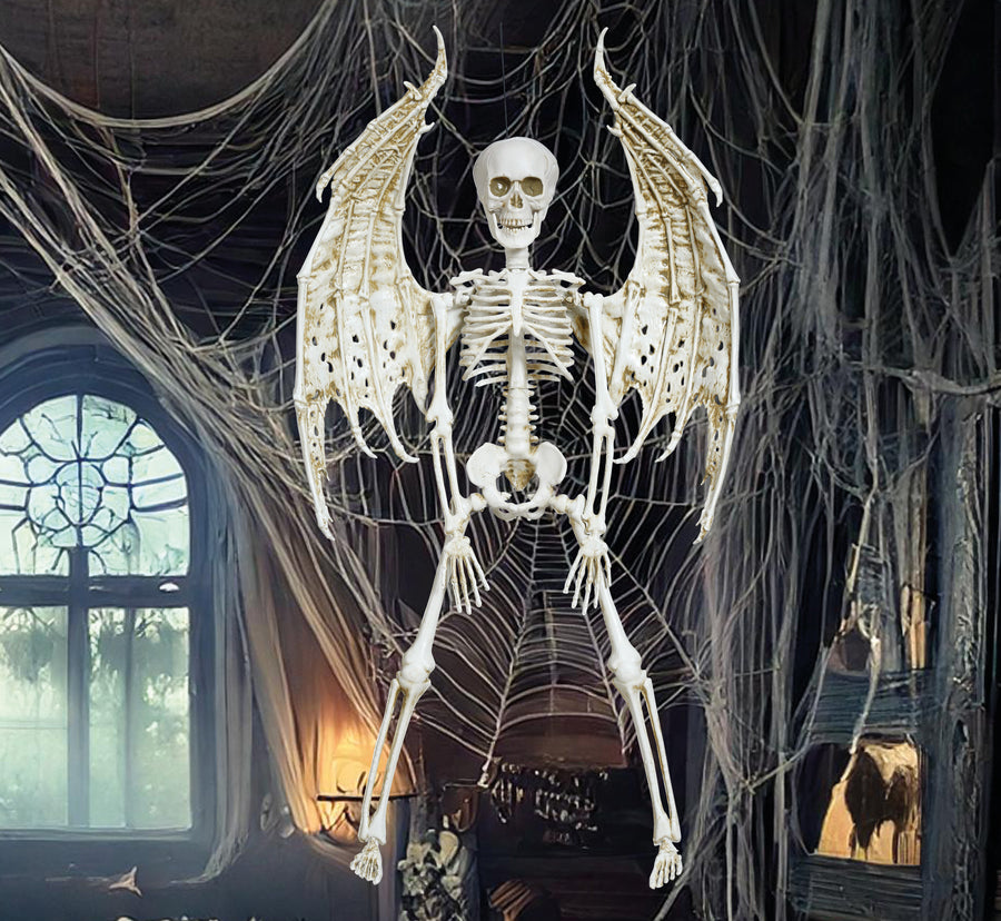 GP24887 – Halloween Skelett Flügel Dekoration – Größe: Standard, Ansicht 2