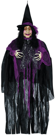 Hexe Dekofigur Halloween Attraktion, Bild 3