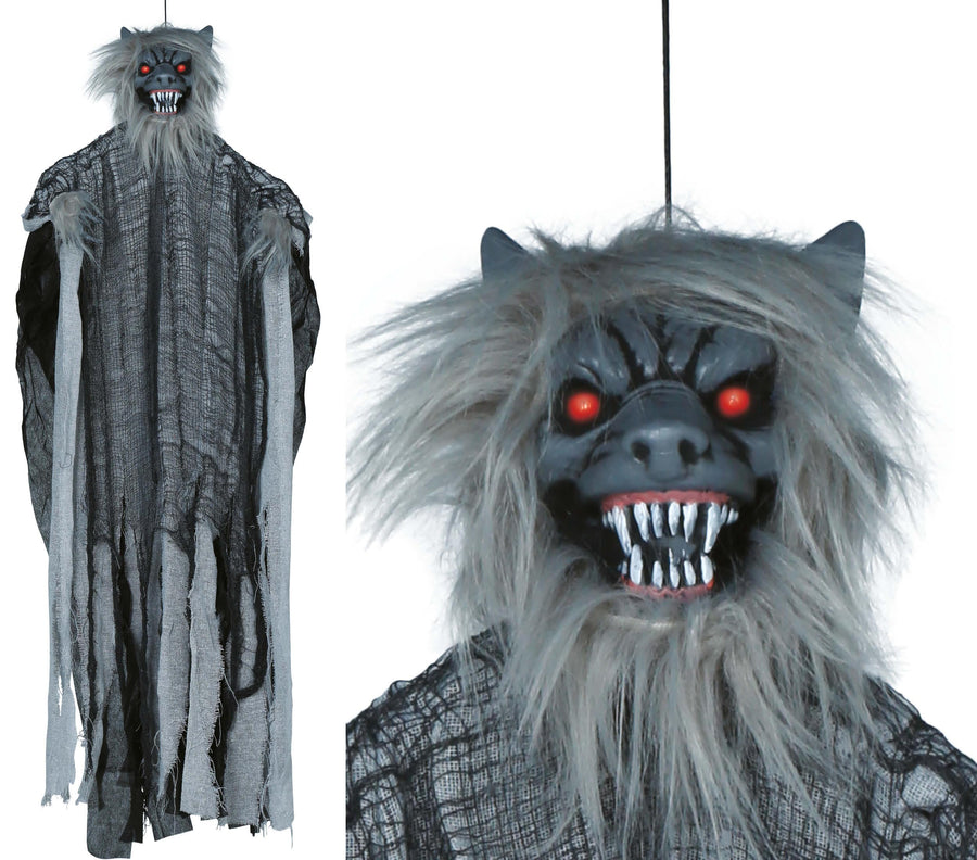 Werwolf Halloween Hängebild Unheimliche Figur
