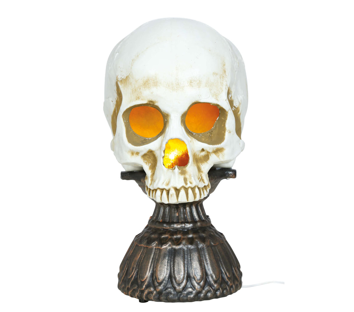 GP24931 – Skelett Schädel Halloween Deko Grusel Objekt – Größe: Standard