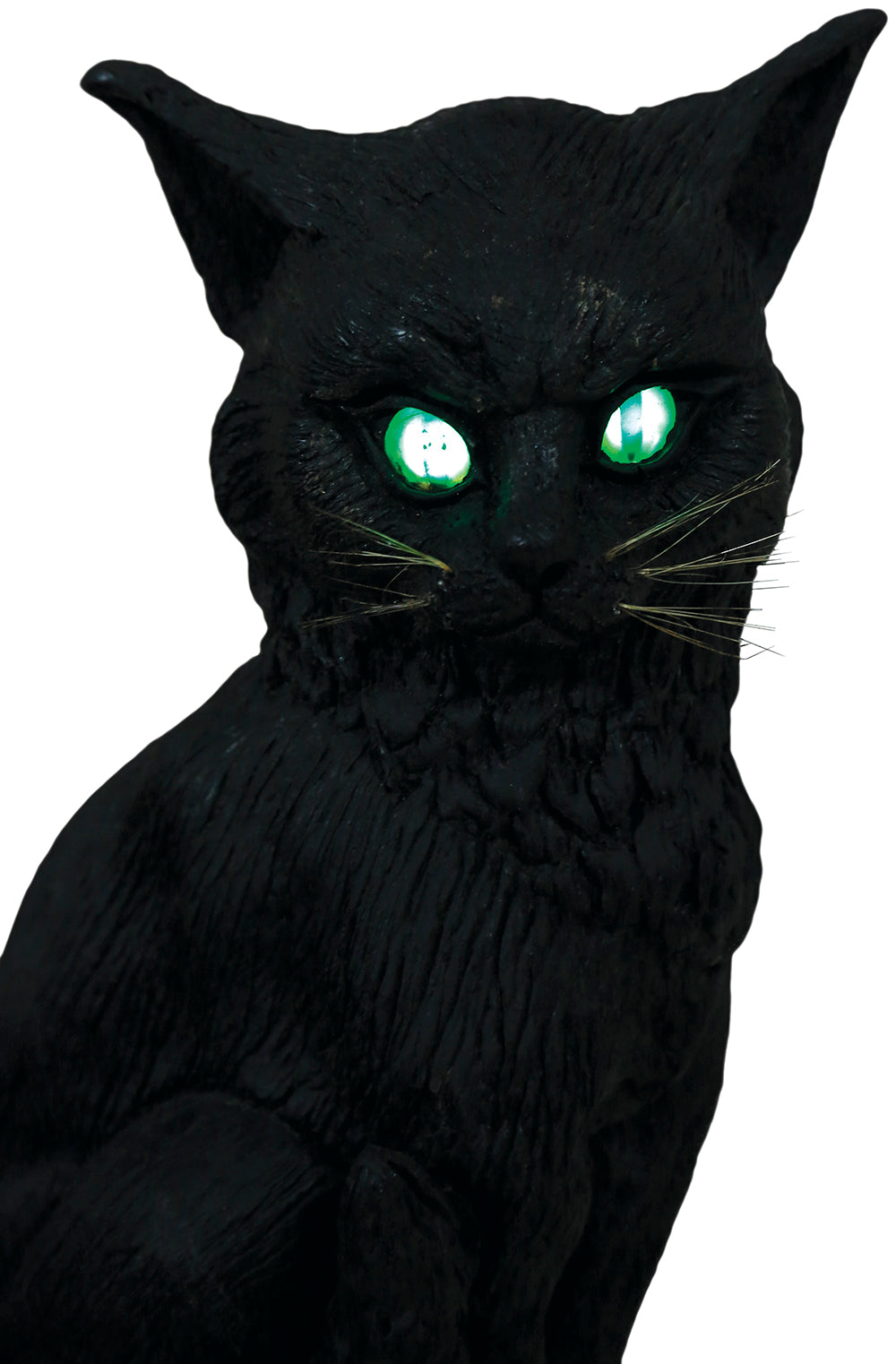 GP24933 – Tierische Halloween Katze Mit Gelben Augen – Größe: Standard