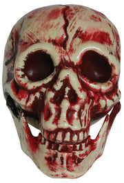 Blutiger Totenkopf 20 cm Halloween Deko, Bild 2