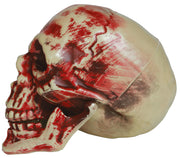 Blutiger Totenkopf 20 cm Halloween Deko, Bild 3