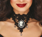 Kamee Choker für Damen mit Spitze, Bild 1